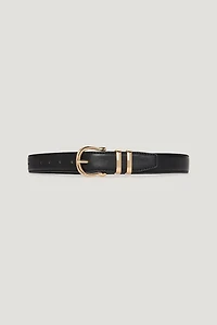 Ceinture en faux cuir classique