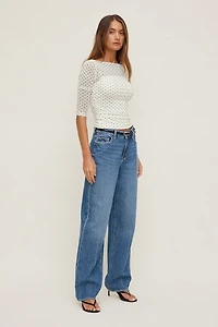 Maude Mesh Top