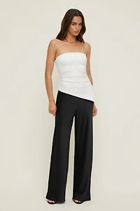 Izzy Wide Leg Satin Pants