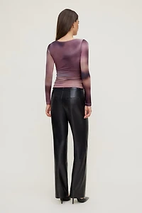 Stella Long Sleeve Mesh Top