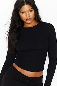 SnatchRib Crewneck Longsleeve Top