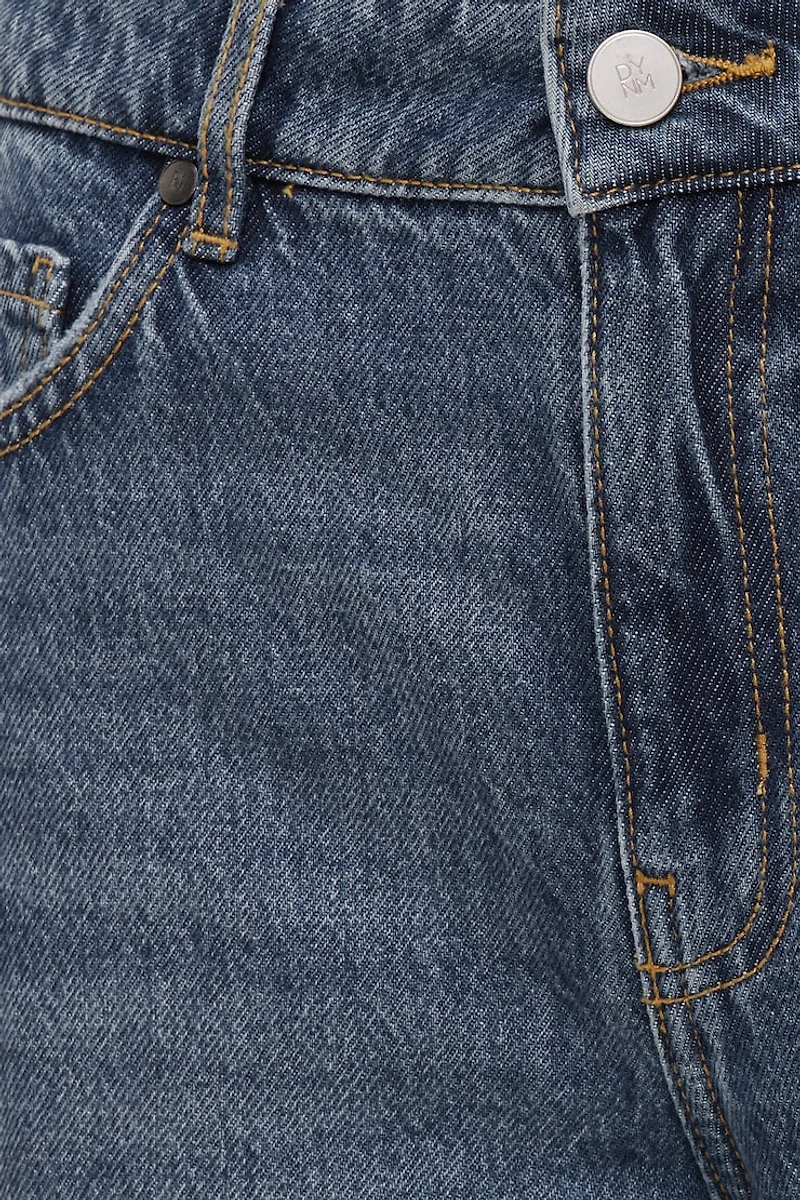 Mika Mid Rise Relaxed Straight Leg Jeans