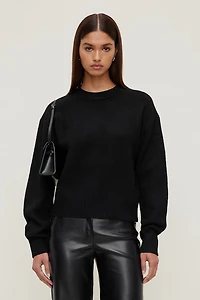 Shrunken Crewneck Sweater