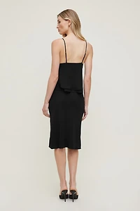 Plunge Babydoll Tank Top