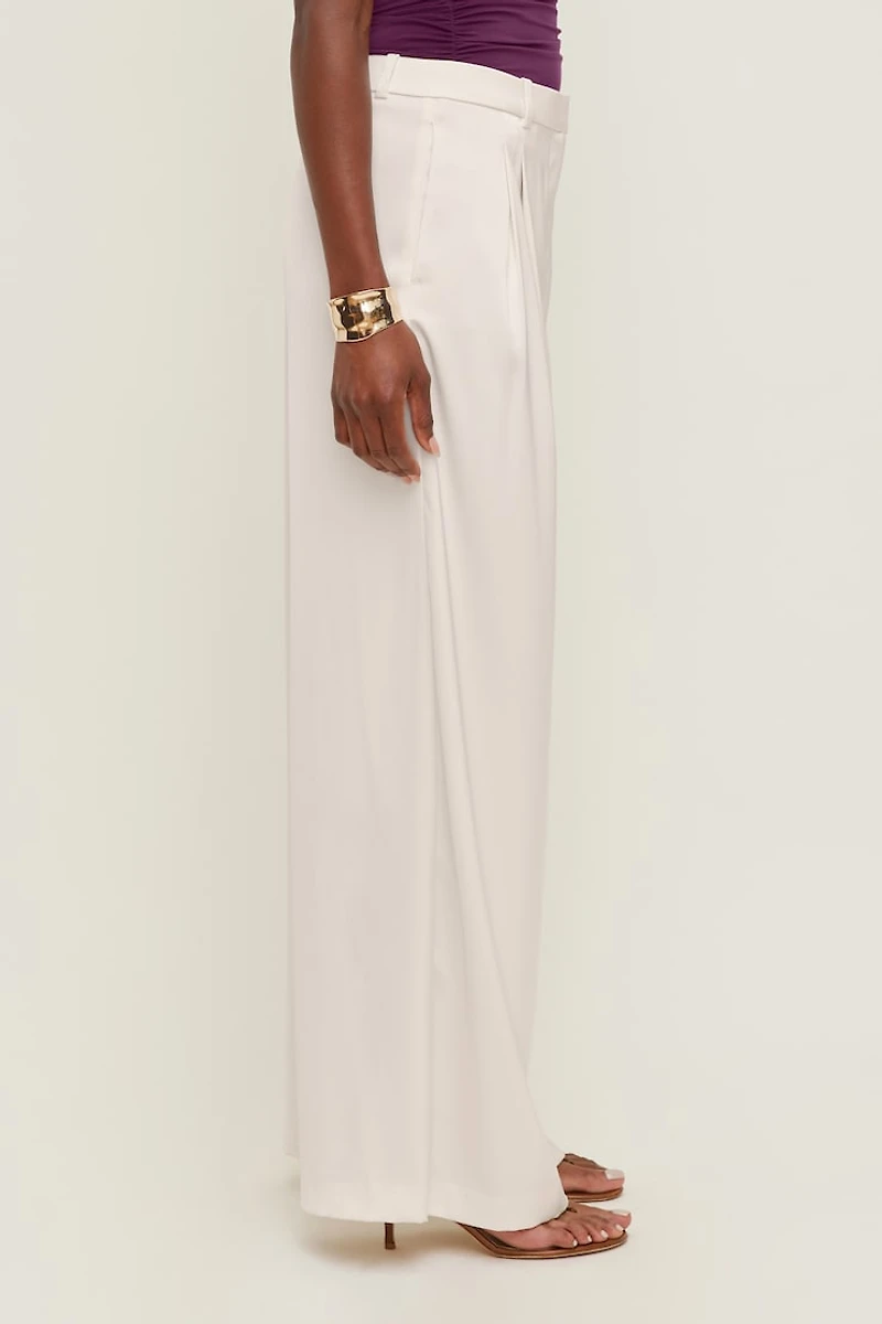 Satin Wide Leg Pants