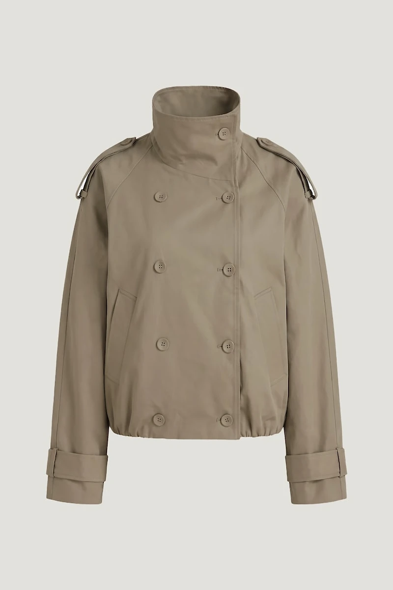Siena Trench Bomber Jacket