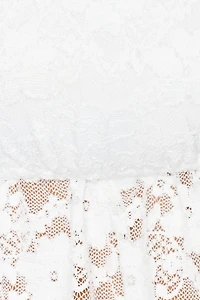 Lace Babydoll Flyaway Halter Top