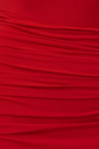 Robe maxi sculptante à fente