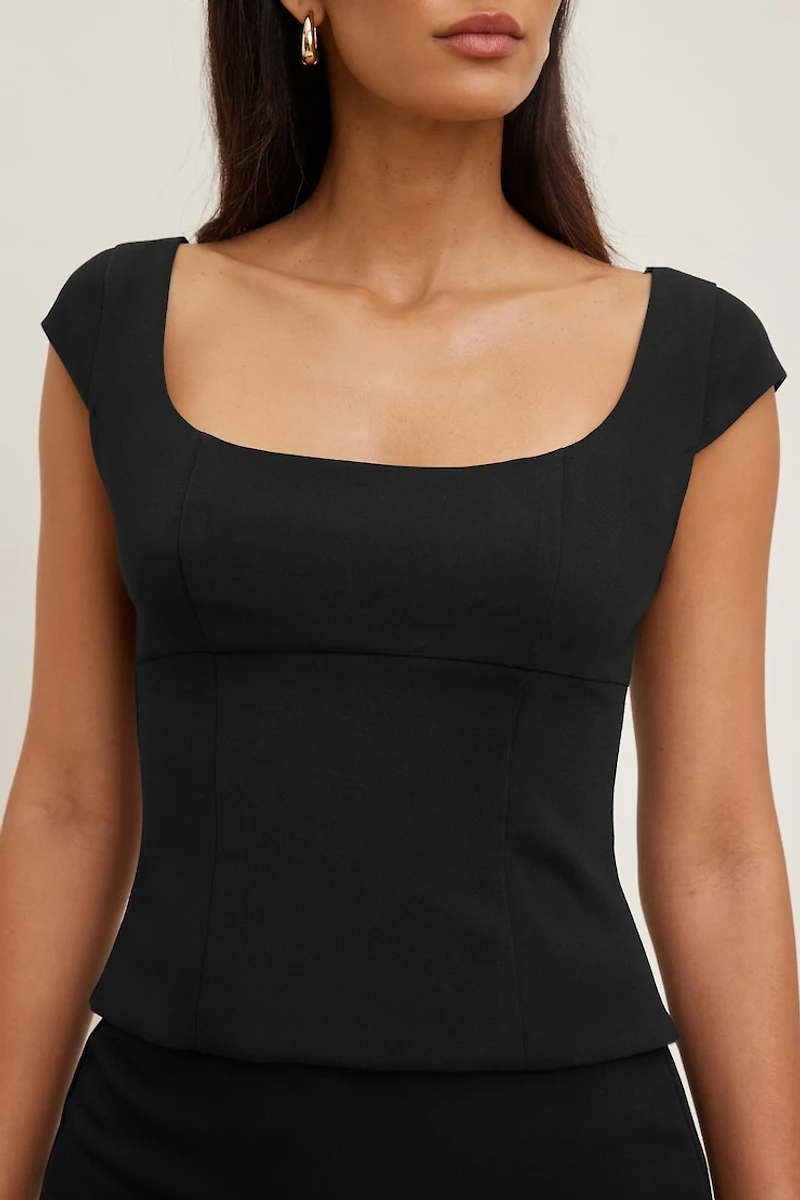 Scoop Neck Top