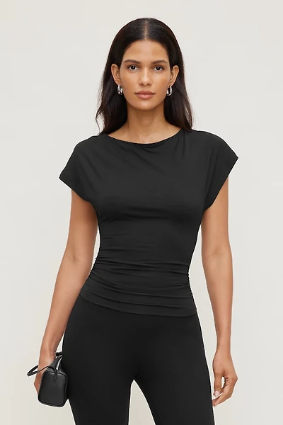 Flutter Sleeve Top