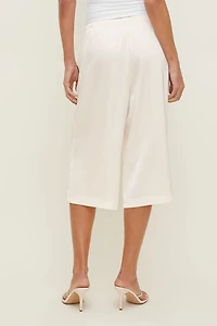 Leo Satin Capri Pants