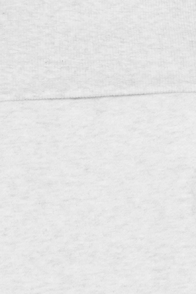 SoftTerry Foldover Off Shoulder Sweatshirt