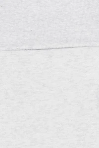 SoftTerry Foldover Off Shoulder Sweatshirt