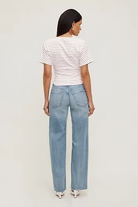 Andrea Striped Cotton T Shirt