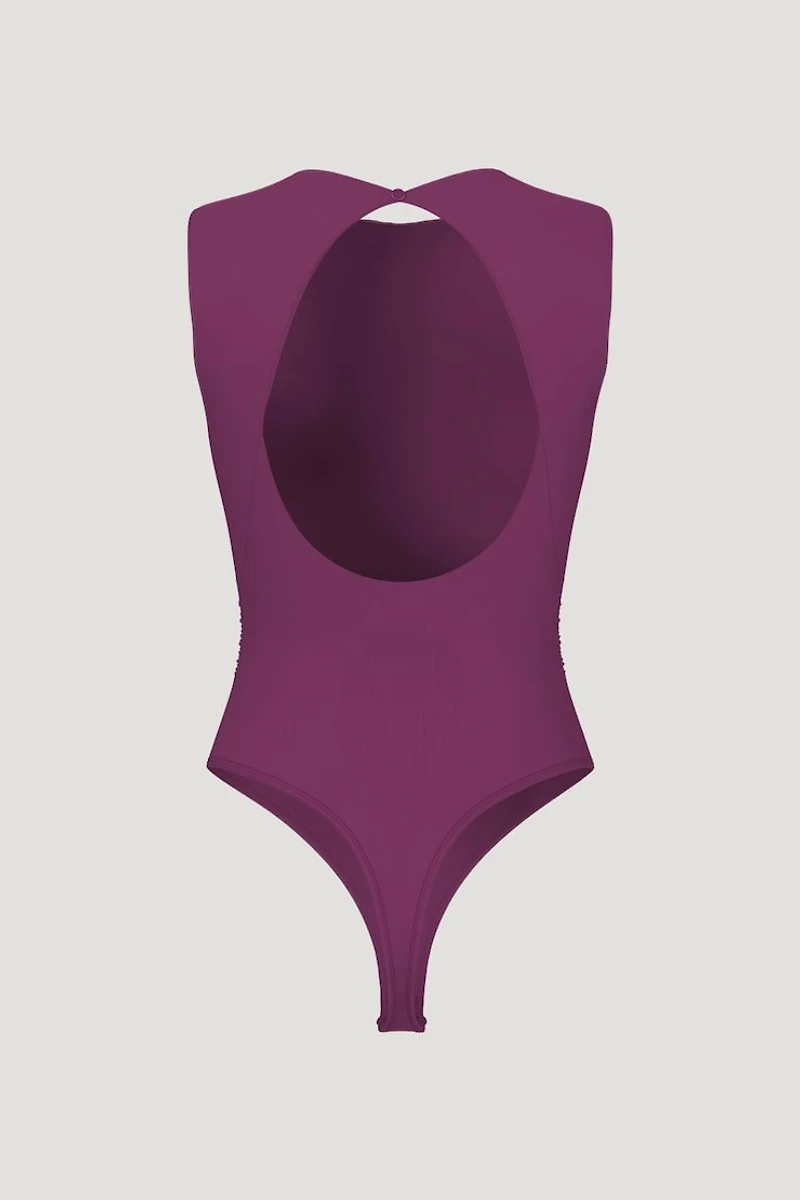 Sculpt Open Back Bodysuit