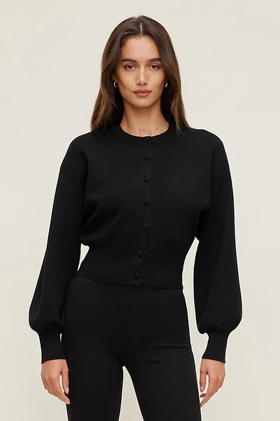 Ellie Balloon Sleeve Cardigan