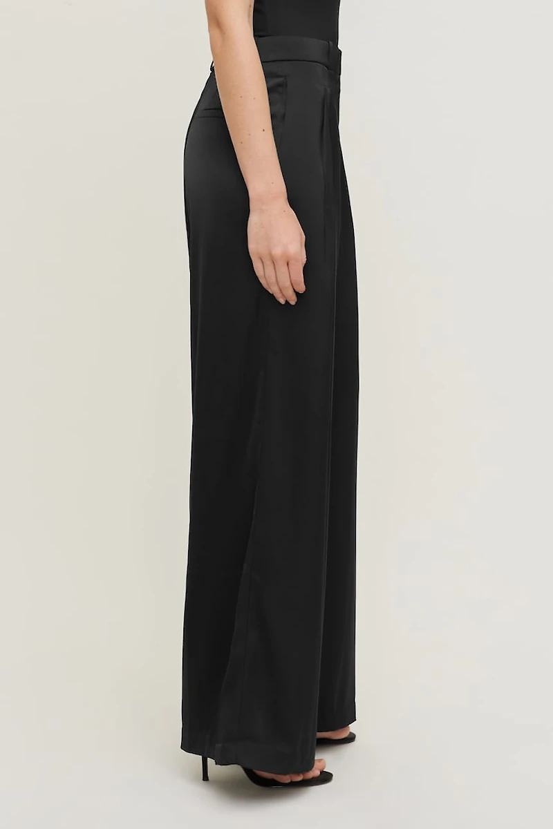 Satin Wide Leg Pants