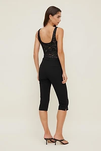 Scoop Neck Lace Bodysuit