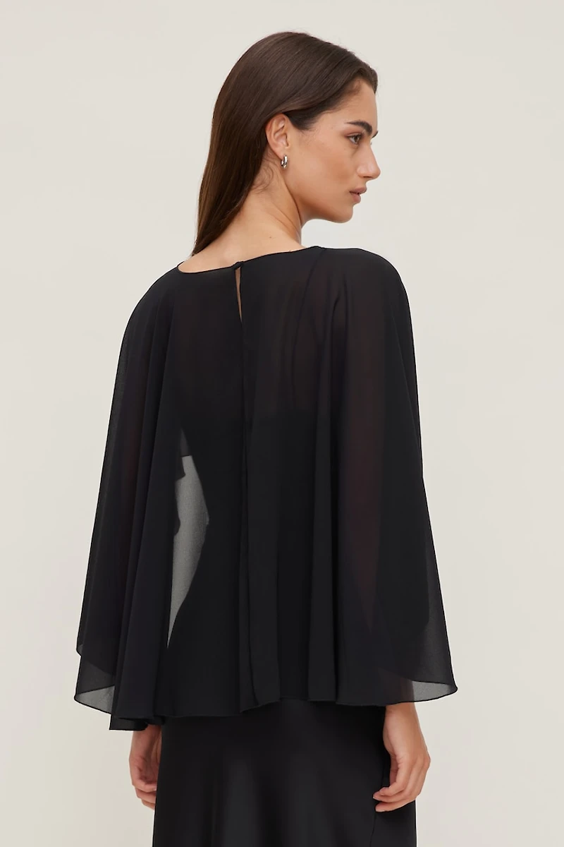 Sheer Short Cape