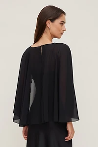 Sheer Short Cape