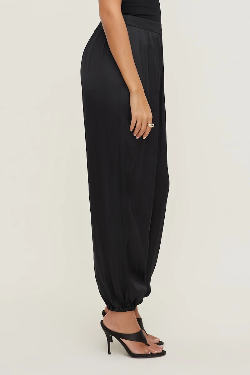 Satin Balloon Pants