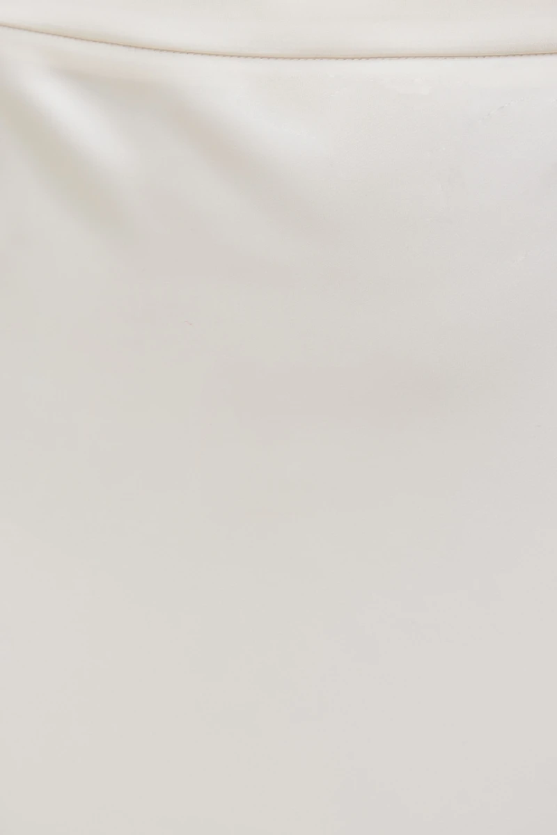 Jupe maxi en satin