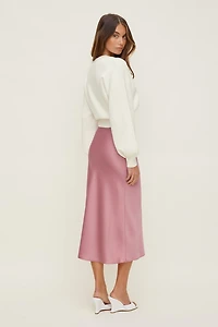 Cinched V Neck Sweater