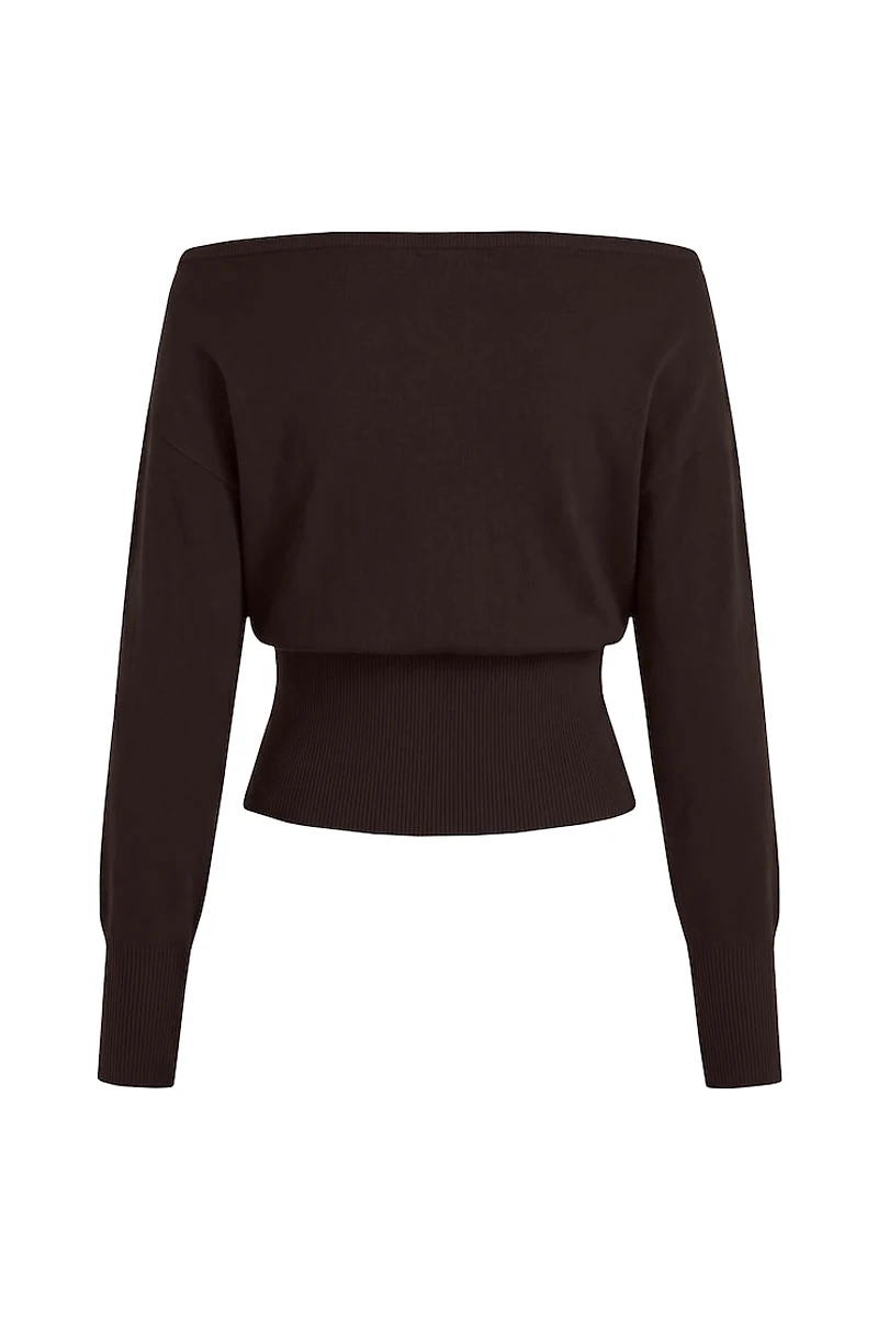 Off Shoulder Reset Long Sleeve Top
