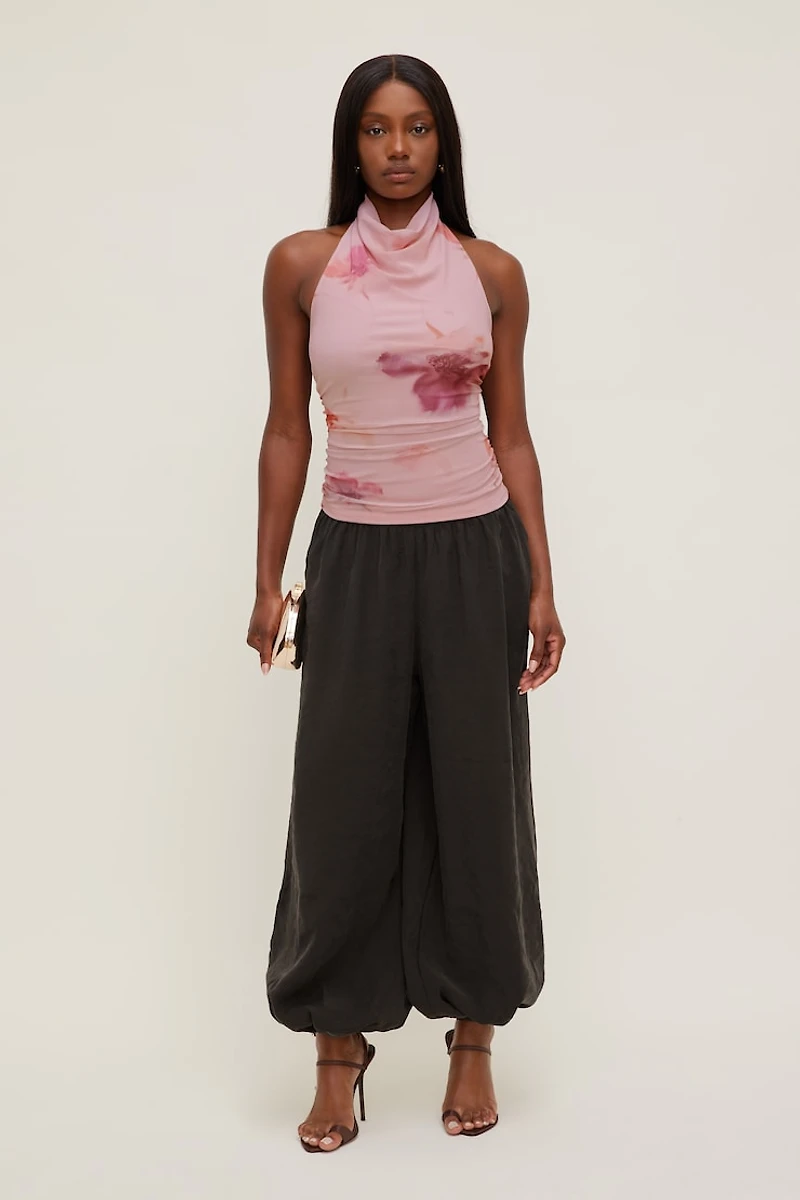 Bry Mesh Halter Top