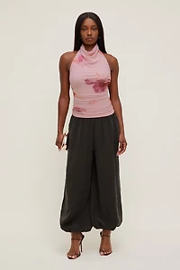 Bry Mesh Halter Top