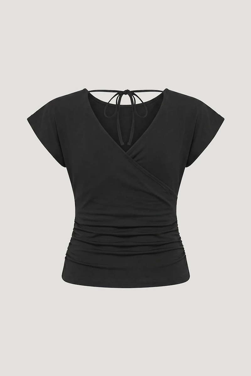 Flutter Sleeve Top