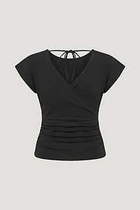 Flutter Sleeve Top