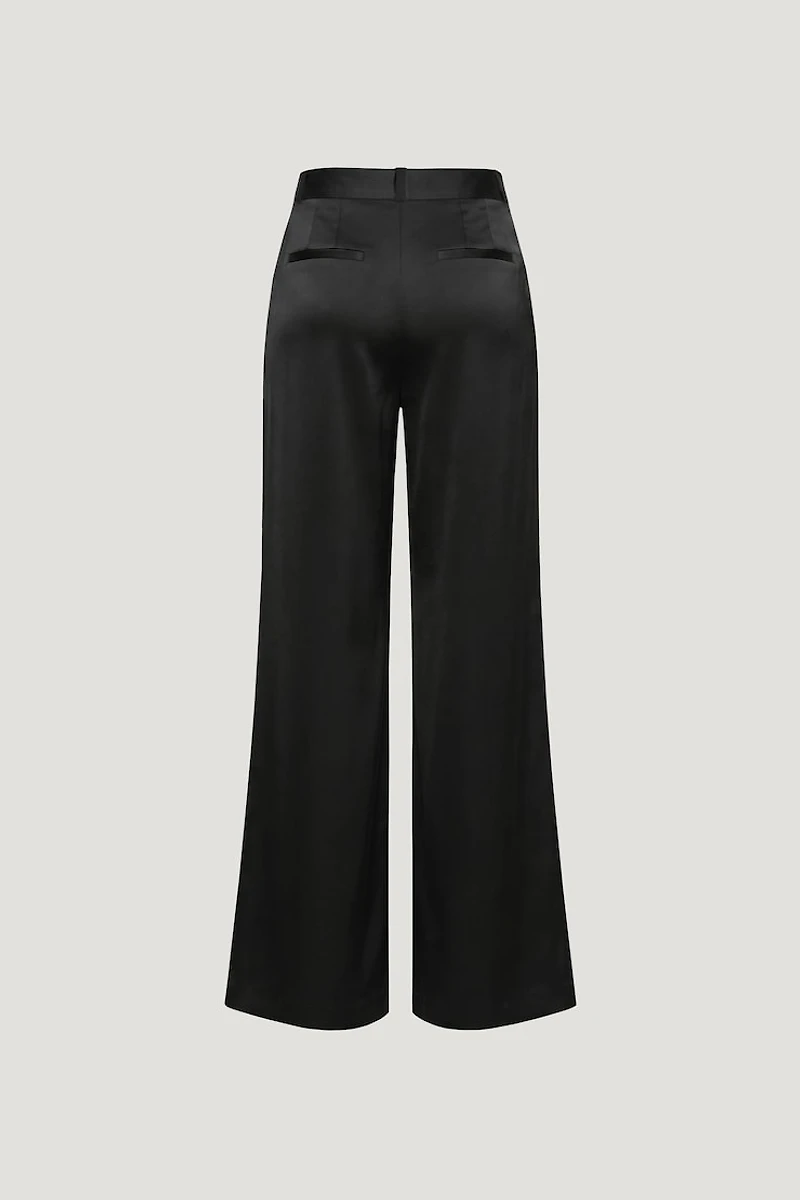 Satin Wide Leg Pants