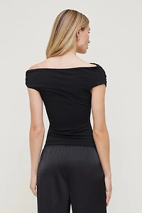 Sculpt Buckle Detail Top