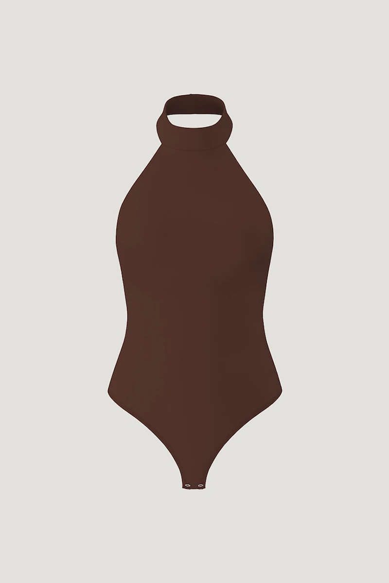 Sculpt Halter Neck Bodysuit