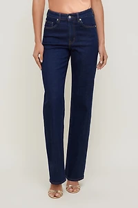 Heidi Stretch High Rise Wide Leg Jeans