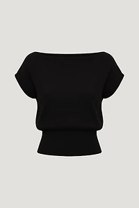Aria Boat Neck Sweater