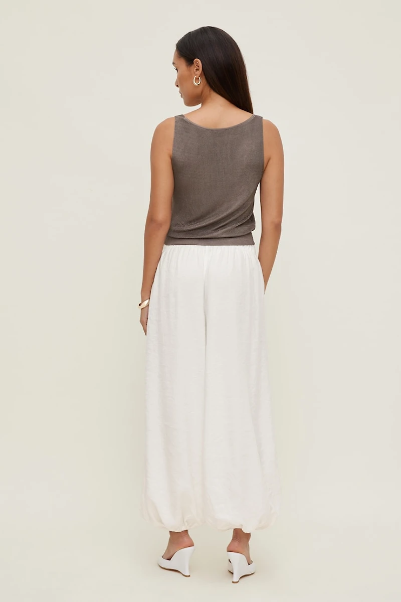 High Shine Sweater Tank Top