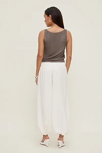 High Shine Sweater Tank Top