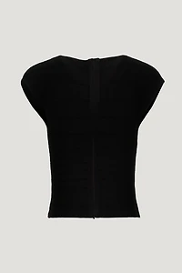 V Neck Bandage Top