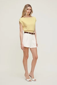 Aria Boat Neck Sweater