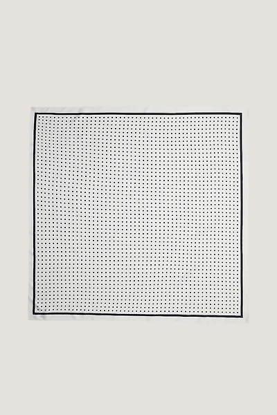 Polka Dot Oversized Square Scarf