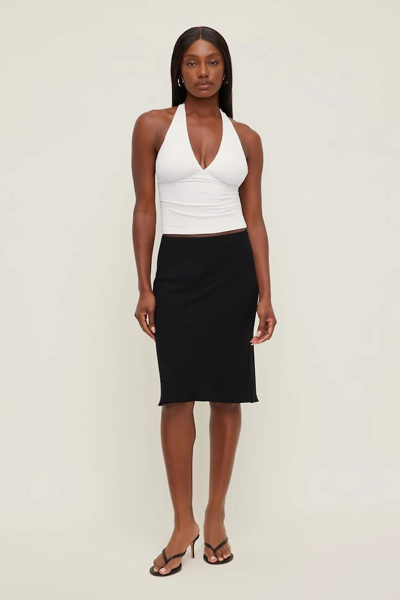 V Neck Halter Top