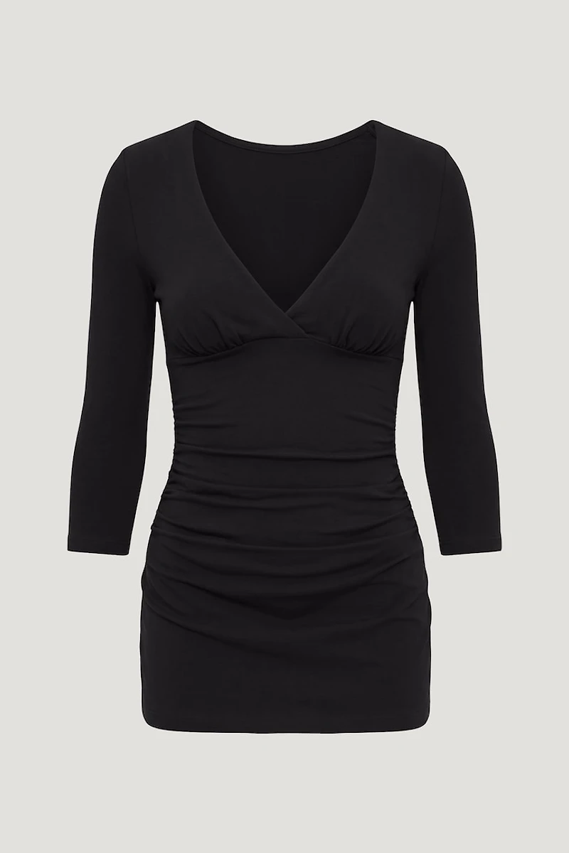 Morgan 3/4 Sleeve Mini Dress