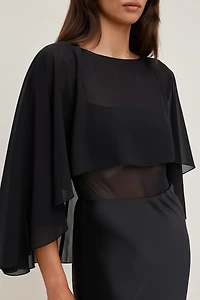 Sheer Short Cape