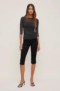 Maude Mesh Top