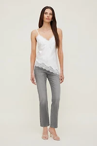 Frenchie High Rise Slim Leg Jeans
