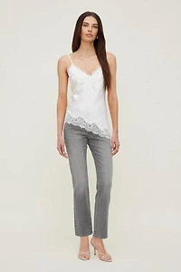 Frenchie High Rise Slim Leg Jeans