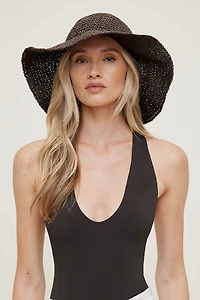Straw Bucket Hat