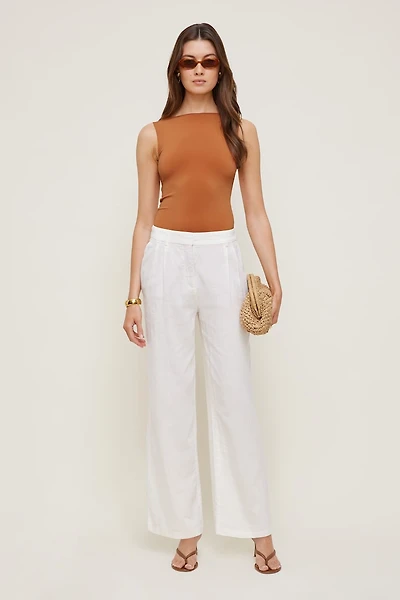 Alex Linen Wide Leg Pants
